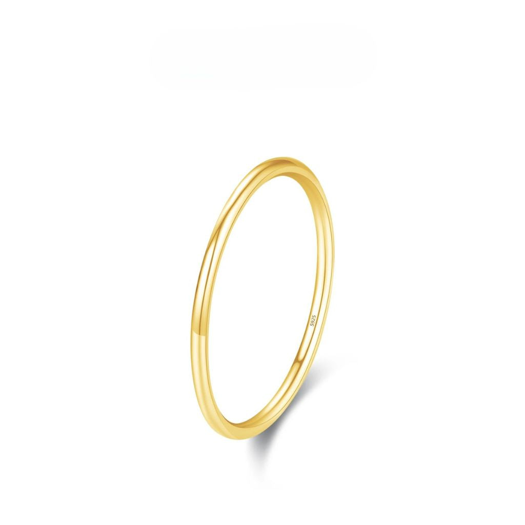 Anel Minimalista em Prata Esterlina 925