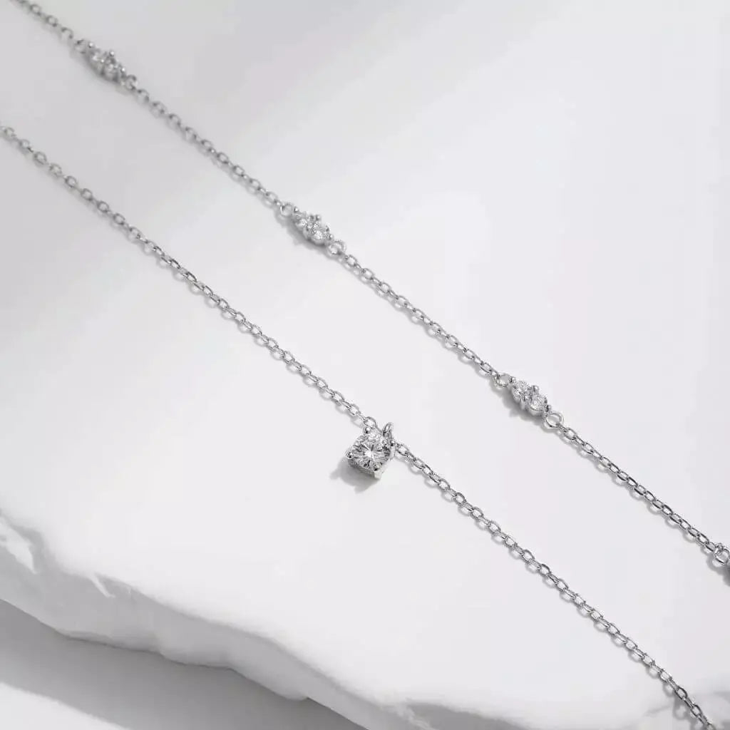 gargantilha de prata