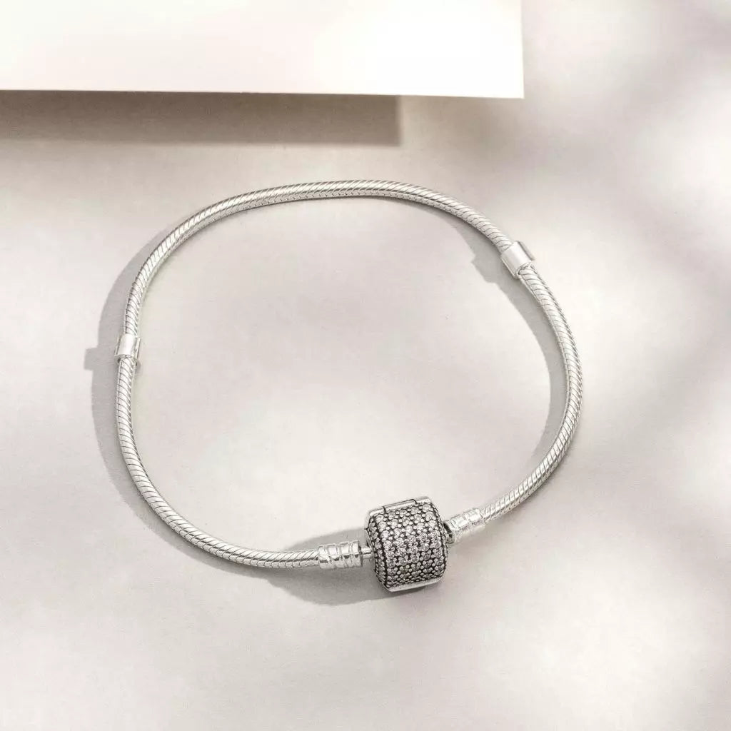 pulseira de berloque prata 925